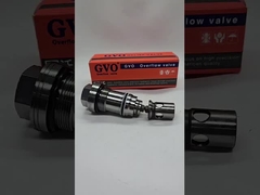 Válvula de alivio de la excavadora