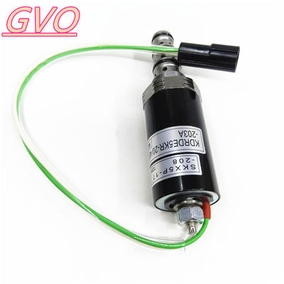 Se trata de una valva de solenoide para Kobelco SK60-3 SK200-2.