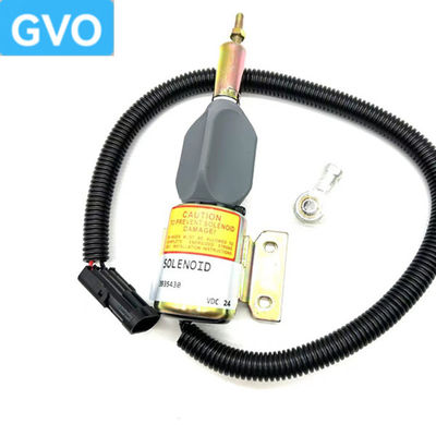 3935430 Piezas de excavadora Motor Cummins 6BT válvula de solenoide de corte de aceite dispositivo de interrupción de encendido del interruptor 3935432 SA-4755-24