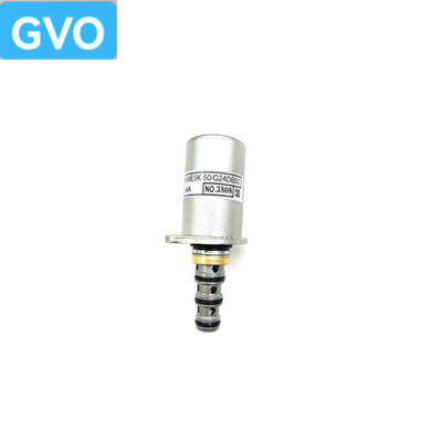 KWE5K-50/G24DB50 Excavadora bomba hidráulica bloqueo de seguridad válvulas solenoides adecuados para SK200-8 SK170-8 SK210-8
