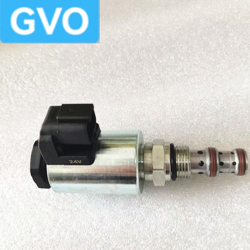 XCMG200 XE60 75 80 150 215 230 2510510 piezas de excavadora tanque de combustible sensor de válvula solenoide excavadora piloto de seguridad bloqueo rotativo válvula solenoide bobina de bobina núcleo de válvula solenoide